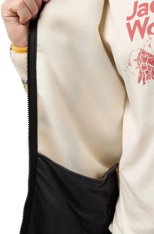 Jack Wolfskin Felslicht Check Jacket Men Fleece jack Heren XXXL panna cotta panna cotta - Foto 7
