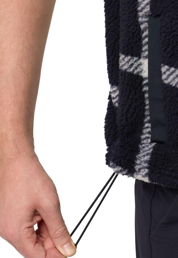 Jack Wolfskin Felslicht Check Vest Men Fleece bodywarmer Heren XXXL dark navy dark navy - Foto 2