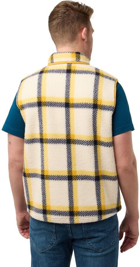 Jack Wolfskin Felslicht Check Vest Men Fleece bodywarmer Heren XXXL panna cotta panna cotta - Foto 6