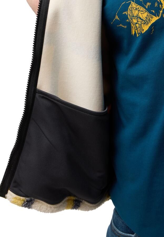 Jack Wolfskin Felslicht Check Vest Men Fleece bodywarmer Heren XXXL panna cotta panna cotta - Foto 2