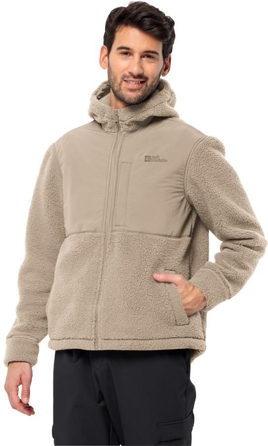 Jack Wolfskin Felslicht Hooded Jacket Men Fleece jack Heren 2XL anis - Foto 8