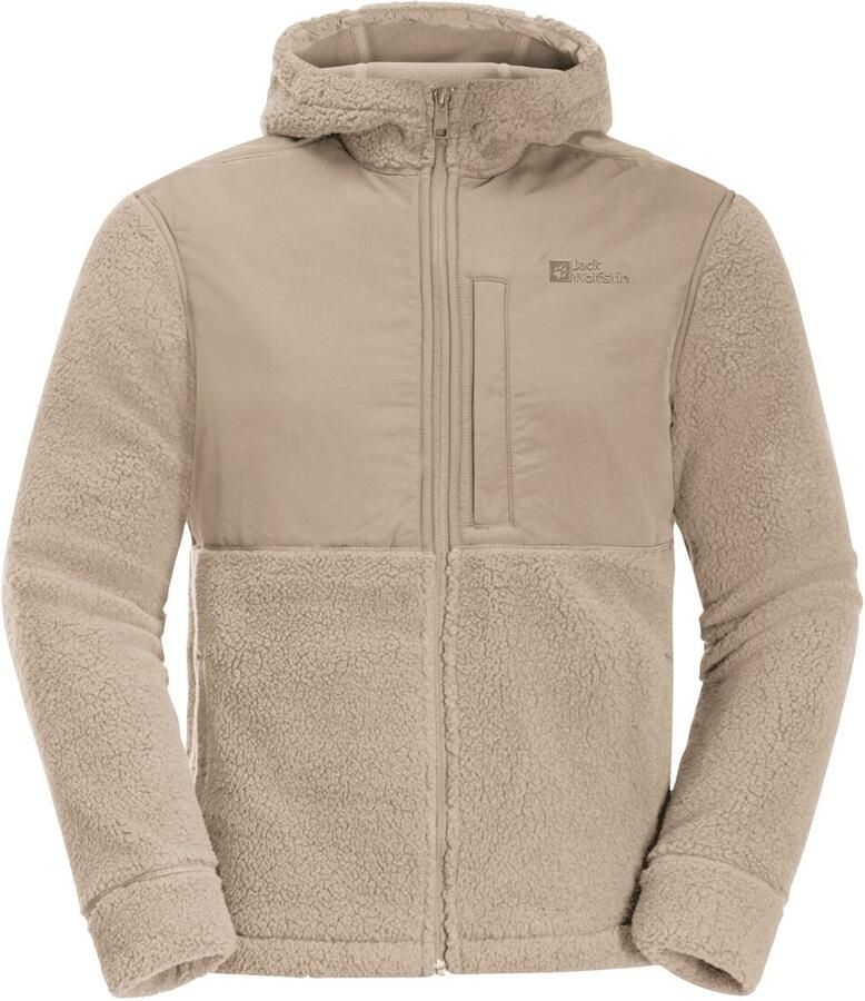 Jack Wolfskin Felslicht Hooded Jacket Men Fleece jack Heren 2XL anis