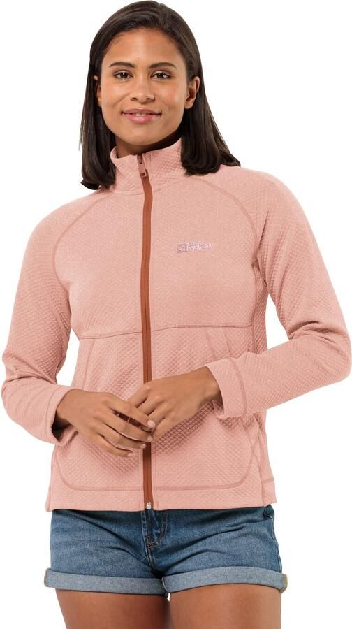 Jack Wolfskin Fernweh Jacket Women Fleece jack Dames XS rose dawn Rose Dawn - Foto 5