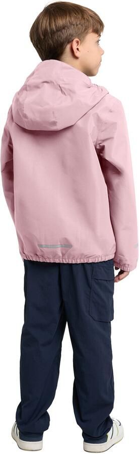 Jack Wolfskin Flaze Jacket Kids Regenjack Kinderen 128 water lily Water Lily - Foto 2