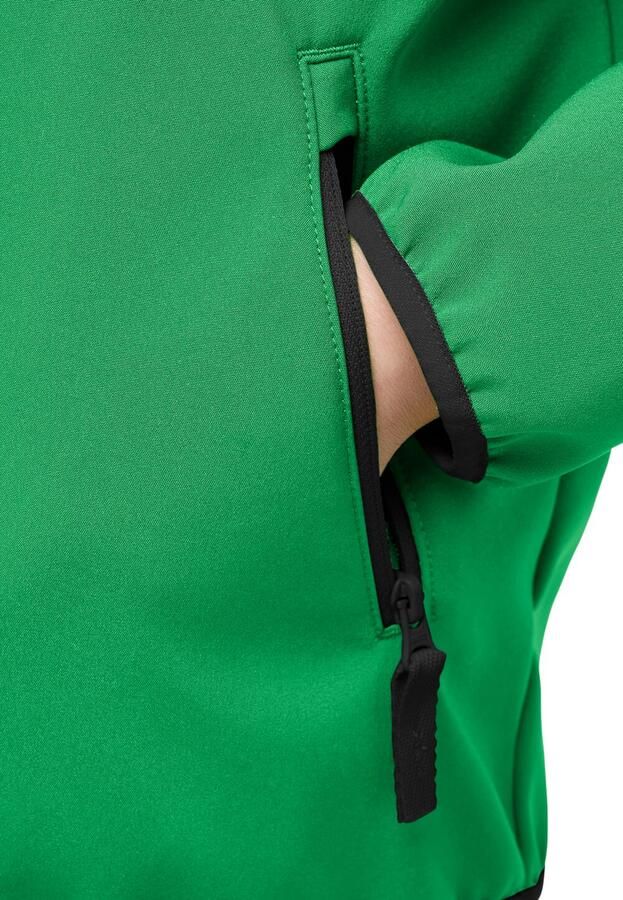 Jack Wolfskin Softshell-jack FOURWINDS JACKET KIDS Winddicht waterafstotend ade d tussenjas voor kinderen - Foto 3