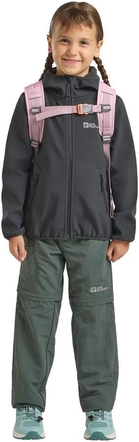 Jack Wolfskin Fourwinds Jacket Kids Softshelljack Kinderen 104 granite black granite black - Foto 11