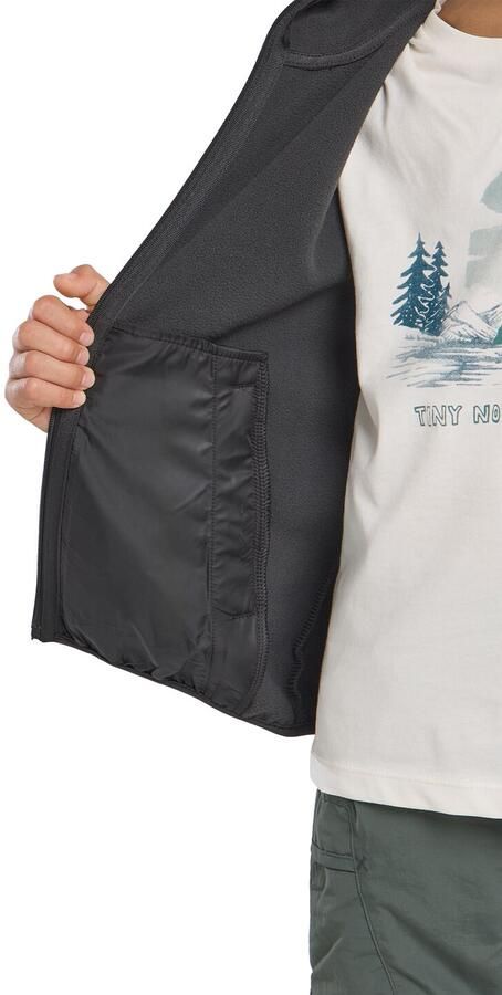 Jack Wolfskin Fourwinds Jacket Kids Softshelljack Kinderen 104 granite black granite black - Foto 8