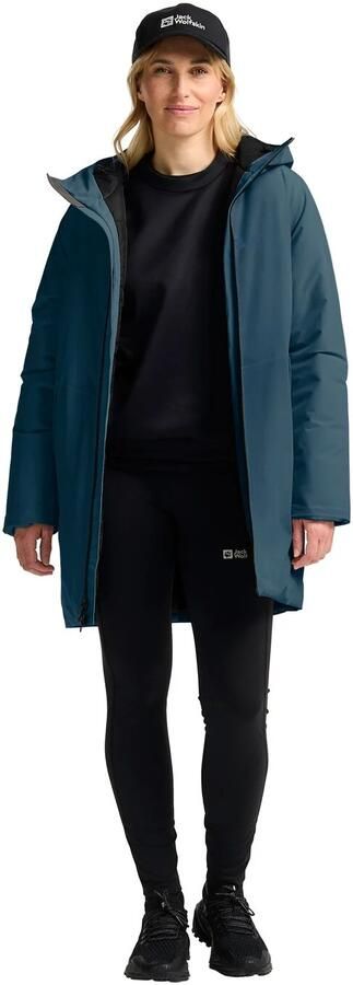 Jack Wolfskin Frost Haven Jacket Women Waterdicht isolerend jack Dames XXL aluminium blue aluminium blue - Foto 7