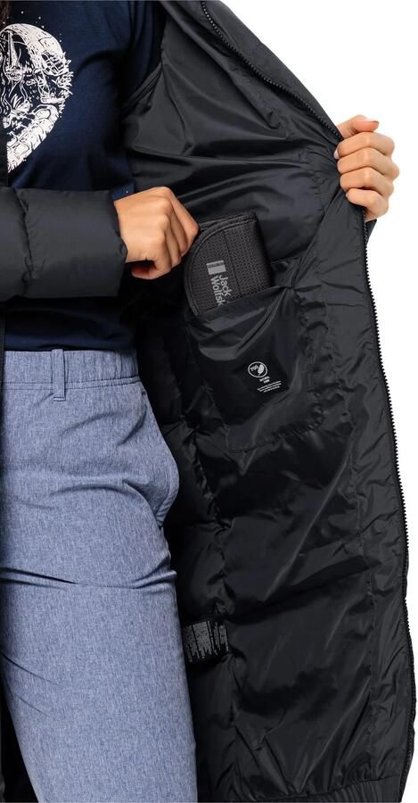 Jack Wolfskin Donsjas FROZEN PALACE COAT W Verwarmend winddicht donzen jas - Foto 3