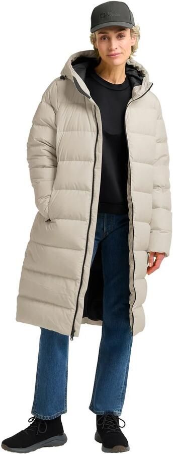 Jack Wolfskin Frozen Palace Coat Women RDS Donsjas Dames XXL pale sand pale sand - Foto 13