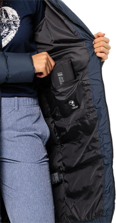 Jack Wolfskin Frozen Palace Coat Women RDS Donsjas Dames XXL blue night blue - Foto 4