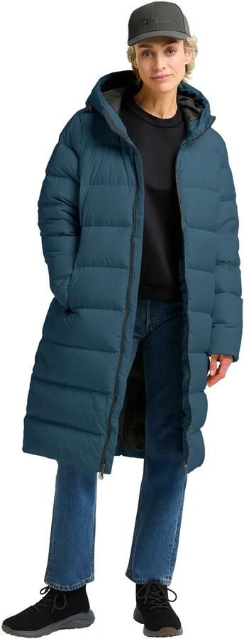 Jack Wolfskin Frozen Palace Coat Women RDS Donsjas Dames XXL aluminium blue aluminium blue - Foto 12