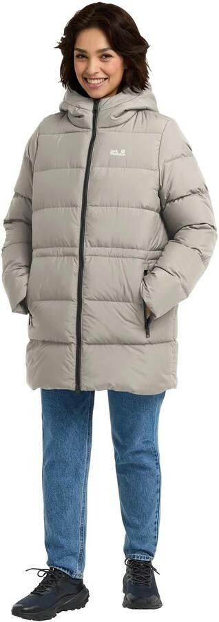 Jack Wolfskin Frozen Palace Long Jacket Women RDS Donsjas Dames XXL pale sand pale sand - Foto 3
