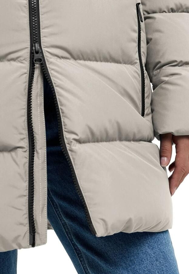 Jack Wolfskin Frozen Palace Long Jacket Women RDS Donsjas Dames XXL pale sand pale sand - Foto 3