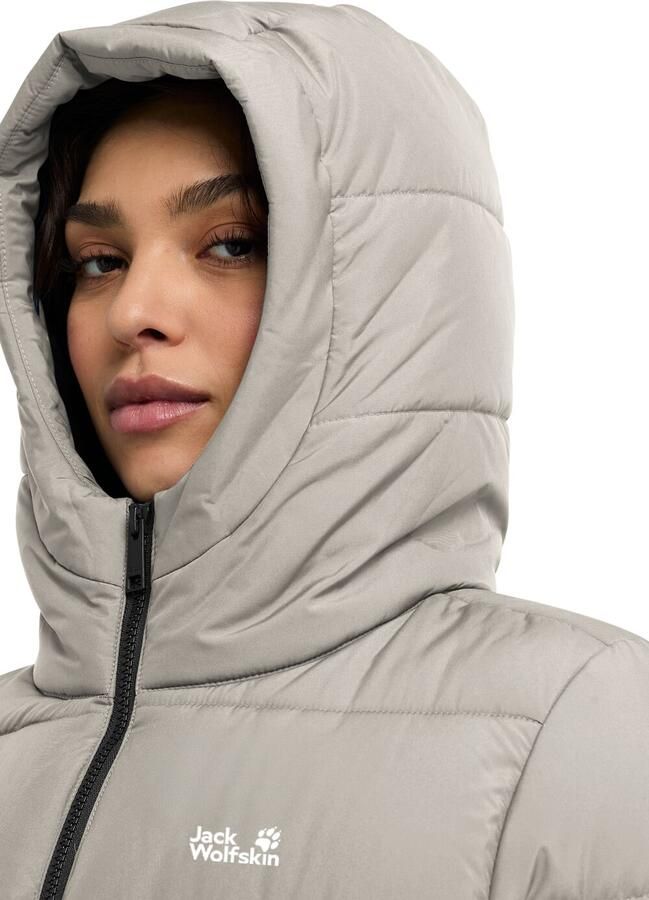 Jack Wolfskin Frozen Palace Long Jacket Women RDS Donsjas Dames XXL pale sand pale sand - Foto 2