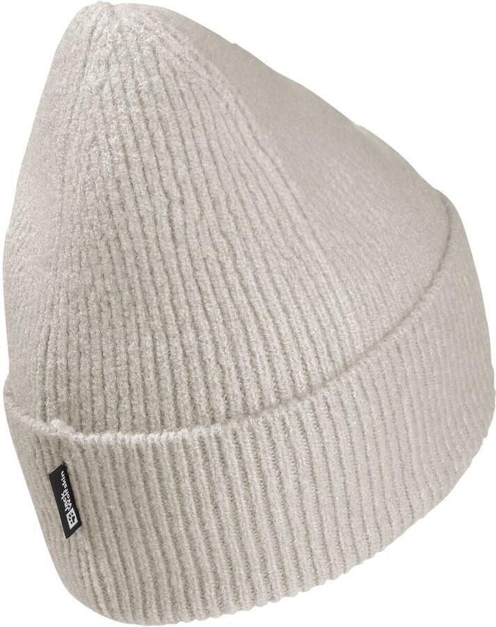 Jack Wolfskin Fuzzy Beanie Klassieke gebreide muts M pale sand pale sand - Foto 2