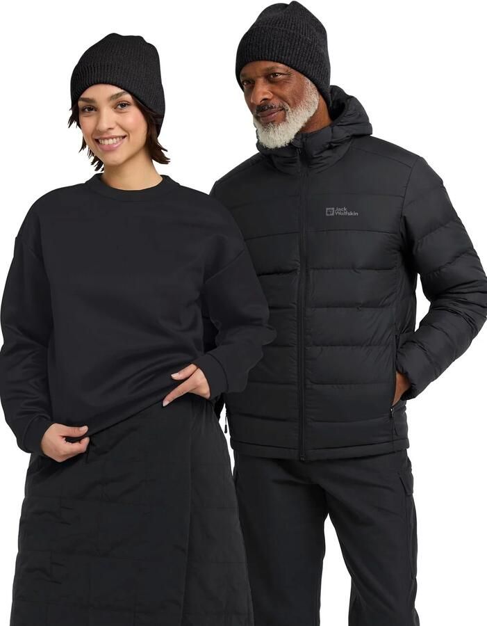 Jack Wolfskin Fuzzy Beanie Klassieke gebreide muts M black - Foto 7