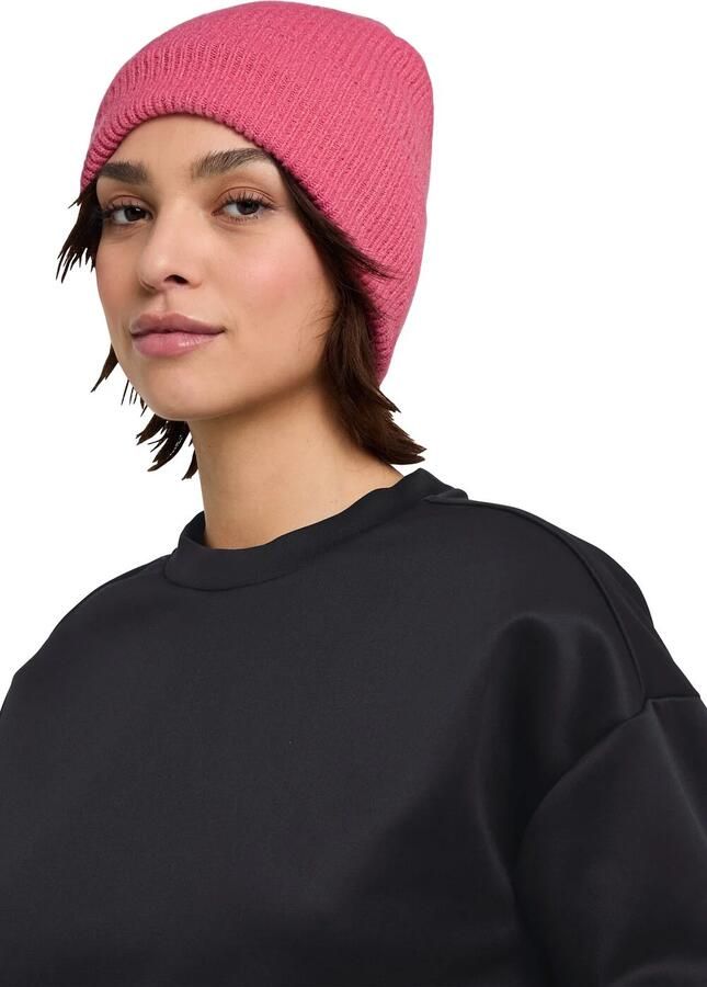 Jack Wolfskin Fuzzy Beanie Klassieke gebreide muts M bubblegum - Foto 5