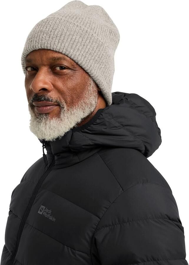 Jack Wolfskin Fuzzy Beanie Klassieke gebreide muts M pale sand pale sand - Foto 6