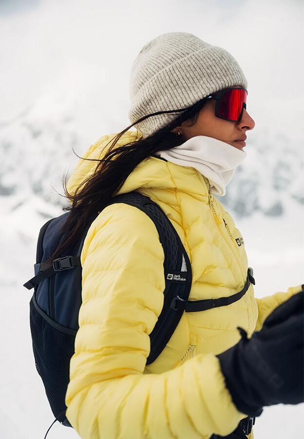 Jack Wolfskin Fuzzy Beanie Klassieke gebreide muts M pale sand pale sand - Foto 7