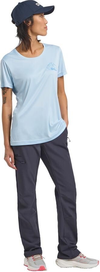 Jack Wolfskin Geigelstein Pants Women Softshell-wandelbroek Dames 36 graphite - Foto 5