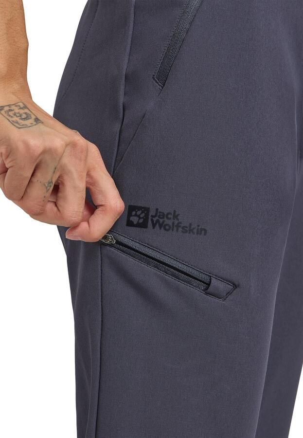 Jack Wolfskin Geigelstein Pants Women Softshell-wandelbroek Dames 36 graphite - Foto 3