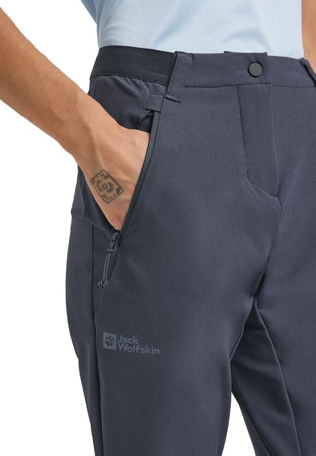 Jack Wolfskin Geigelstein Slim Pants Women Softshell-wandelbroek Dames 34 graphite - Foto 2