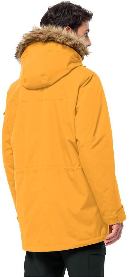 Jack Wolfskin Glacier Canyon Parka Waterdichte winterjas Heren XXXL mustard - Foto 8