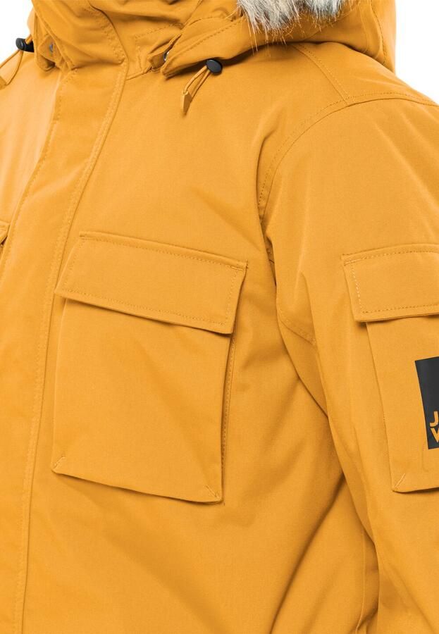 Jack Wolfskin Glacier Canyon Parka Waterdichte winterjas Heren XXXL mustard - Foto 2