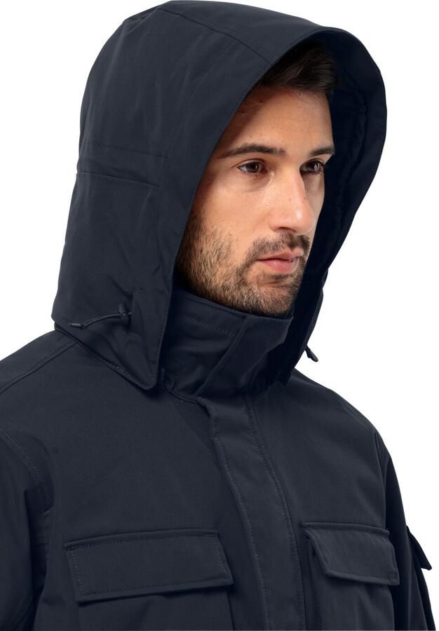Jack Wolfskin Glacier Canyon Parka Waterdichte winterjas Heren XXXL blue night blue