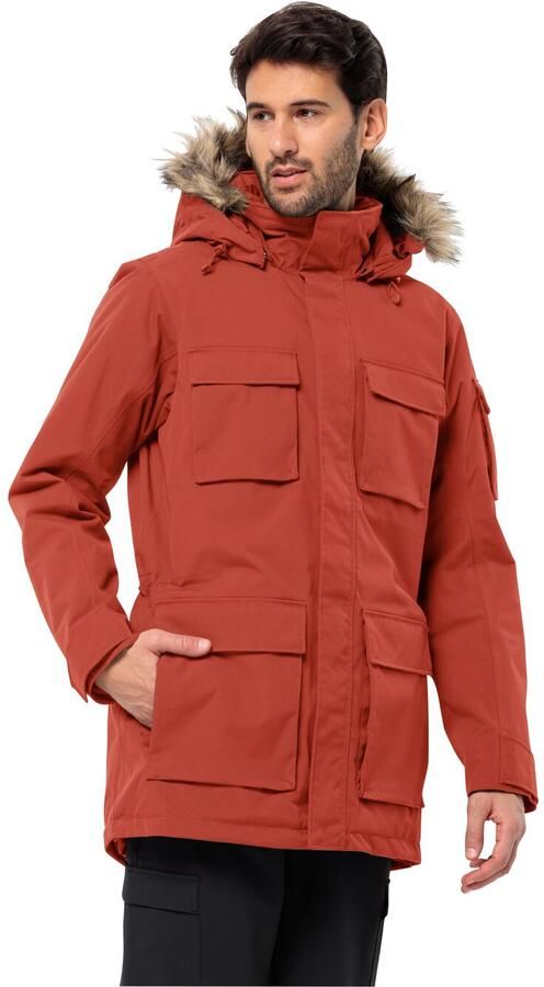 Jack Wolfskin Glacier Canyon Parka Waterdichte winterjas Heren XXL intense rust intense rust - Foto 6