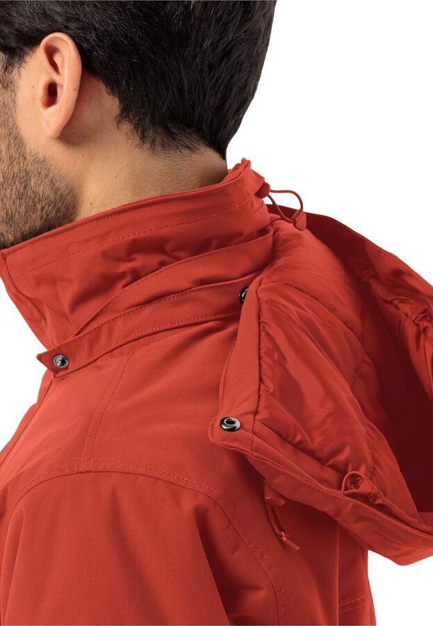 Jack Wolfskin Glacier Canyon Parka Waterdichte winterjas Heren XXL intense rust intense rust - Foto 8