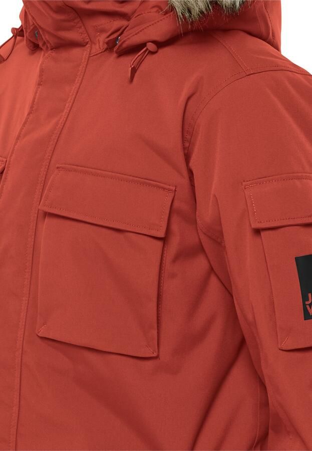 Jack Wolfskin Glacier Canyon Parka Waterdichte winterjas Heren XXL intense rust intense rust