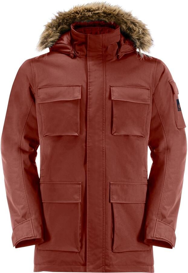 Jack Wolfskin Glacier Canyon Parka Waterdichte winterjas Heren XXL intense rust intense rust - Foto 3