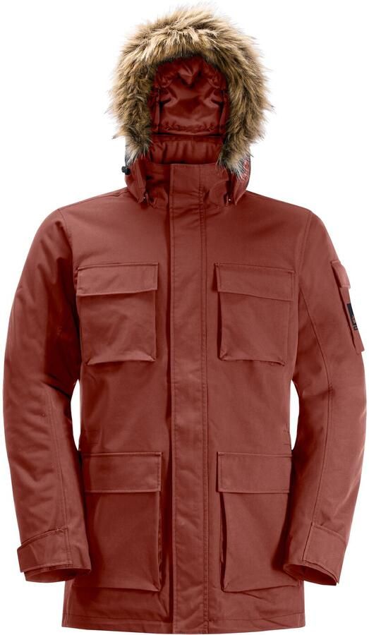 Jack Wolfskin Glacier Canyon Parka Waterdichte winterjas Heren XXL intense rust intense rust - Foto 5