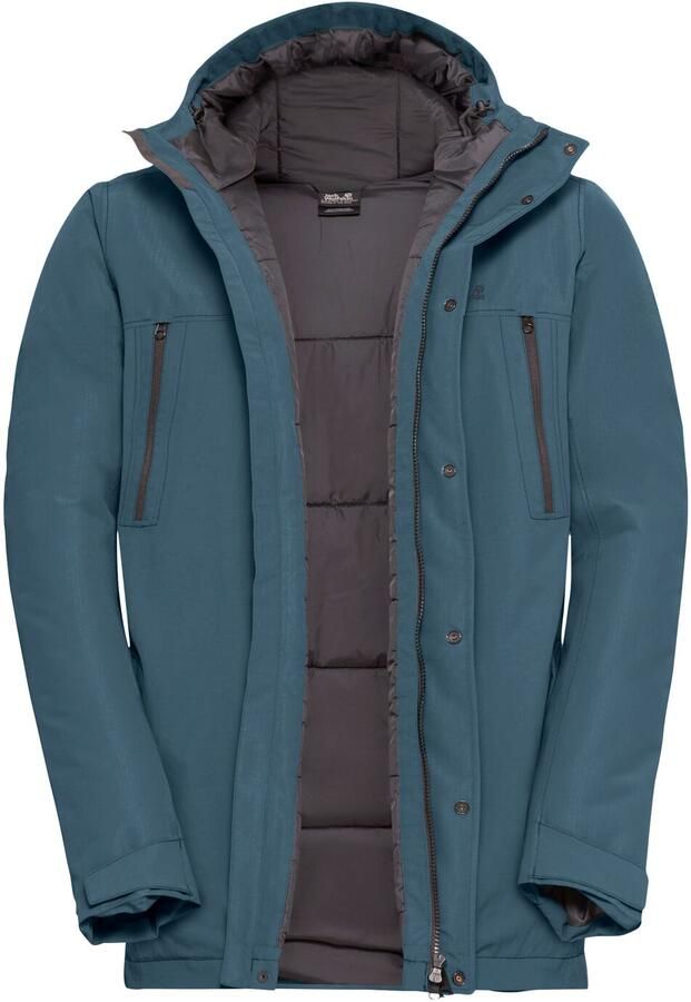 Jack Wolfskin Glacier Shield Jacket Men Isolerend jack Heren XXXL aluminium blue aluminium blue - Foto 5