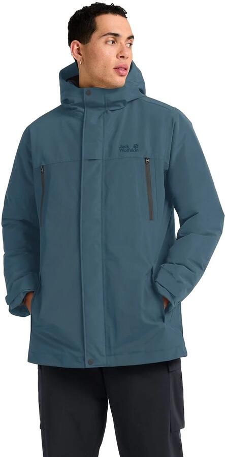 Jack Wolfskin Glacier Shield Jacket Men Isolerend jack Heren XXXL aluminium blue aluminium blue - Foto 11
