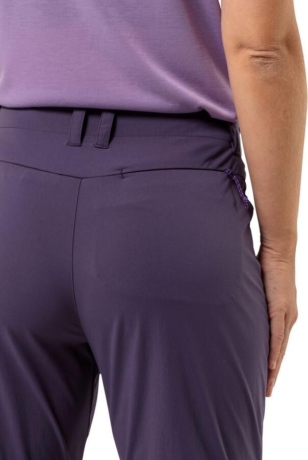 Jack Wolfskin Glastal Zip Off Pants Women Zip-Off-wandelbroek Dames 34 dark grape Dark Grape - Foto 3