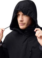 Jack Wolfskin Functionele parka Gletsjermeer Verwarmend waterdicht overgangsjas - Thumbnail 2