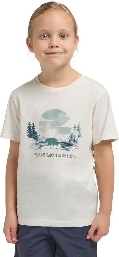 Jack Wolfskin Graphic Cotton T-Shirt Kids T-shirt van biologisch katoen Kinderen 104 print cotton white PRINT cotton white - Foto 9