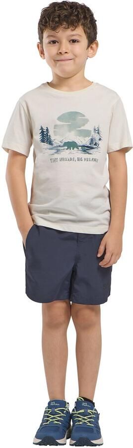 Jack Wolfskin Graphic Cotton T-Shirt Kids T-shirt van biologisch katoen Kinderen 104 print cotton white PRINT cotton white - Foto 7