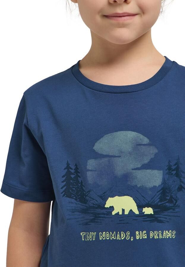 Jack Wolfskin Graphic Cotton T-Shirt Kids T-shirt van biologisch katoen Kinderen 104 print evening sky PRINT evening sky - Foto 7