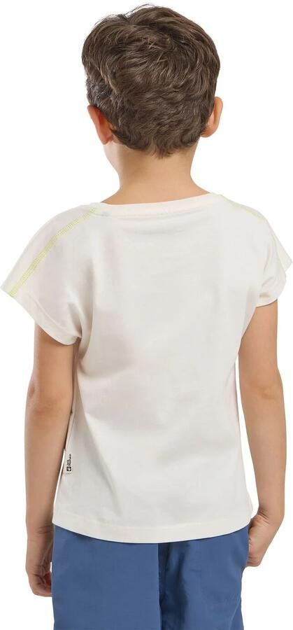 Jack Wolfskin Graphic T-Shirt T-shirt van biologisch katoen Kinderen 104 print cotton white PRINT cotton white - Foto 7