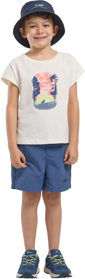 Jack Wolfskin Graphic T-Shirt T-shirt van biologisch katoen Kinderen 104 print cotton white PRINT cotton white - Foto 9