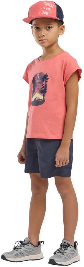 Jack Wolfskin Graphic T-Shirt T-shirt van biologisch katoen Kinderen 104 print sunset coral PRINT sunset coral - Foto 9