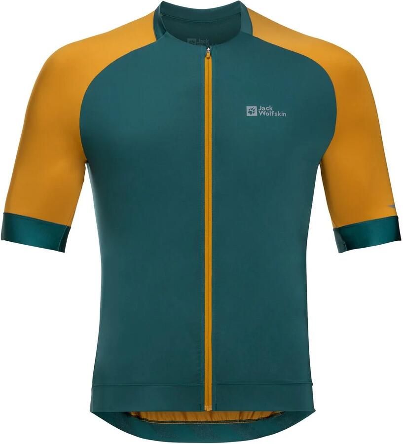 Jack Wolfskin Gravex FZ S|S Men Functioneel fietsshirt Heren XL emerald