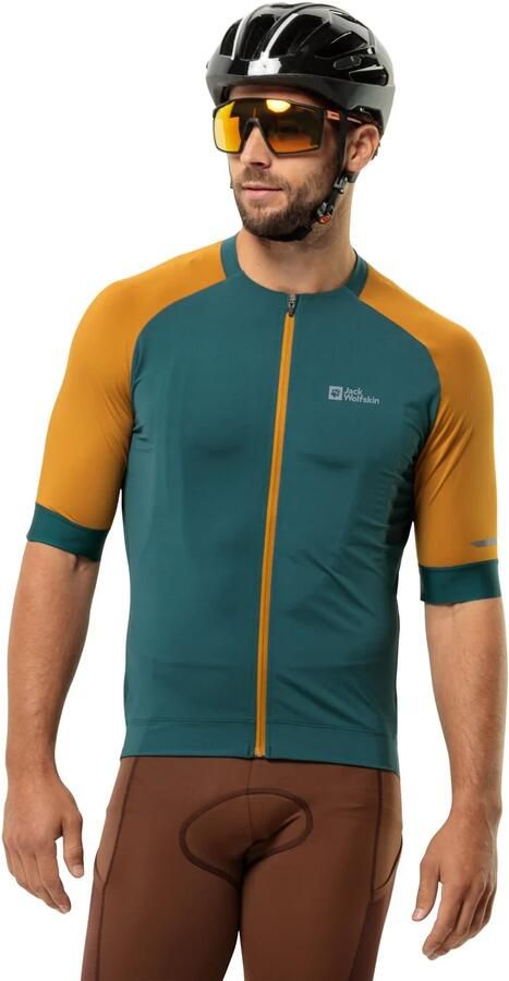 Jack Wolfskin Gravex FZ S|S Men Functioneel fietsshirt Heren XL emerald - Foto 5