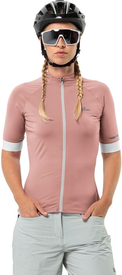 Jack Wolfskin Gravex FZ S|S Women Fietstricot Dames XXL rose dawn Rose Dawn - Foto 8