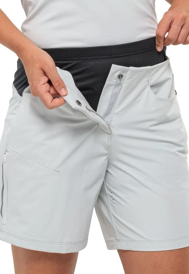 Jack Wolfskin Gravex Padded Boxer Women Fietsshort met zitkussen Dames XXL zwart black - Foto 2