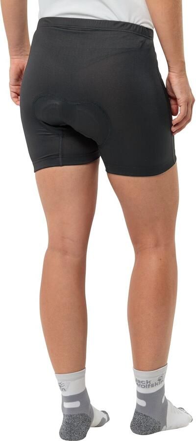 Jack Wolfskin Gravex Padded Boxer Women Fietsshort met zitkussen Dames XXL zwart black - Foto 3